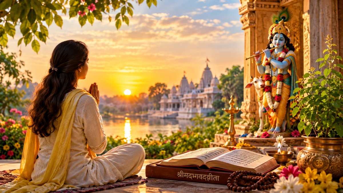 मन की अशांति दूर कैसे करें? श्रीहरि भक्ति और गीता से सीखें 5 बातें