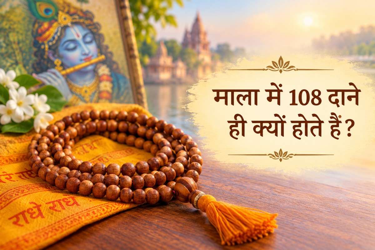 माला में 108 दाने ही क्यों होते हैं? इसके पीछे क्या कारण और रहस्य है?